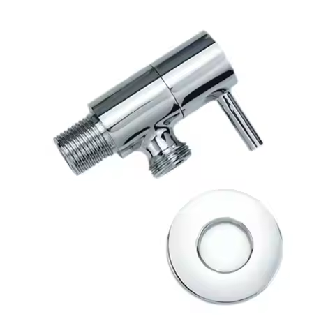 Shower Head Shut Off Valve for Bathroom Accessories Brass Toilet Stop Valve Valve Shower Accessory S