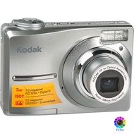 Kodak EasyShare C813 Silver 7.0 MP 3X Optical Zoom Digital Camera(Display Set)