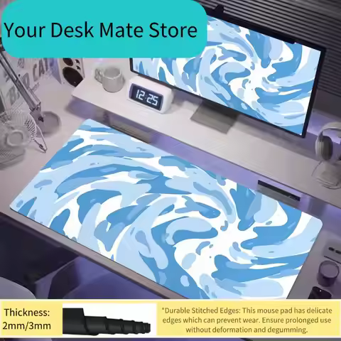 Art vortex texture Mouse Pad Computer Laptop Keyboard Pads Office Large Desk Mat Gaming Mousepad Rub