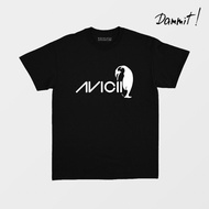 DJ EDM MUSIC T-SHIRT AVICII 01 MUSIC T-SHIRT - PREMIUM BAND T-SHIRT - BLACK - S, M, L, XL, XXL.