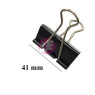 Black 41mm Butterfly Clip (Box of 12)