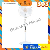 Khind 16" 3 Speed Timer Stand Fan SF1660T (Coffee White)