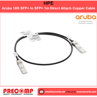 HPE Aruba 10G SFP+ to SFP+ 1m Direct Attach Copper Cable (J9281D)