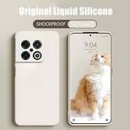 OnePlus9 OnePlus9Pro OnePlus9R OnePlus9RT Square Liquid Silicone TPU Soft Shockproof Phone Case For 