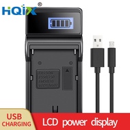 HQIX Suitable for Sony NEX-FS700RH Camera NP-F960 F970 Battery Charger