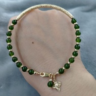 10kgold jade bangle