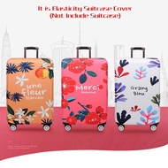 Floral Travel Luggage Cover Protective Suitcase Case Elastic Fabric Baggage Dust cover