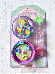 全新絕版 稀有 My Little Fairy Sweets Land 糖果樂園 冬甩 遊樂場 獨角獸 飛馬 類似 Polly Pocket Re-Ment 迷你屋 屋仔 小屋 盒子 珍藏