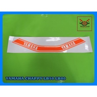 YAMAHA CHAPPY LB50 LB80 -- BODY STICKER "ORANGE" SET // Shippie ORANGE-White