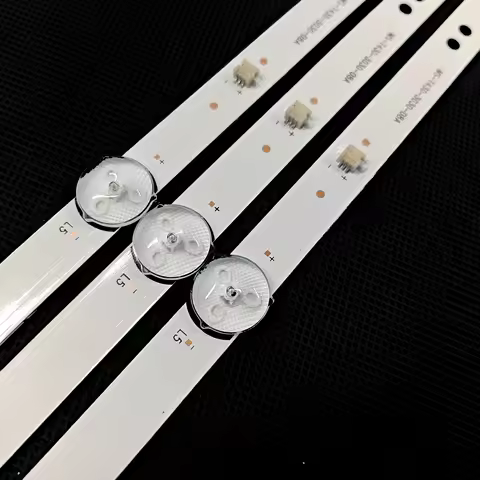 LED strip for Akai AKTV-4329M IRBIS 43S01FD345B PT430CT02-1 MS-T430-3030-08A MS-L3452 SW-LE486558 Ga