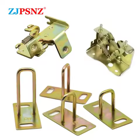 38mm-57mm Motorcycles Scooter e-Bike Seat Lock Catch Buckle Motorcycle Quad ATV Go Kart Electric Bik