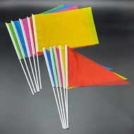 20x28cm Small Hand flag Square flag Rectangle flag Triangle flag Solid Color Mini flag