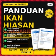 Panduan Ternakan Ikan Hiasan Akuarium Malaysia 2026 Guppy Betta Koi Arwana PDF
