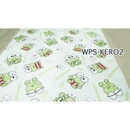 WPSKERO2 MUCH KEROPPI WALLPAPER STICKER WALPAPER WALL STICKER