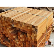 KAYU 2” x 2” Furniture Wood/ Batang Kayu Perabot/ Kayu/Kayu Kok Cai KAYU KETAM Joint Batang Kayu Perabot