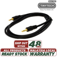 DC3.5″ MALE TO MALE AUDIO CABLE TINYTECH(CB-DC35MM/1.5M)
