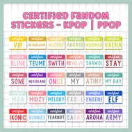 [FANMADE] KPOP Fandom Waterproof Stickers | Loona Creates