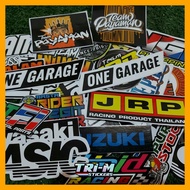 Thai Glossy Sticker Waterproof Motorcycle Sticker, Customized Sticker for Motorcycle 60 to 360 PCS