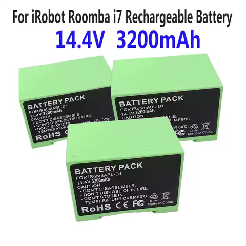 3200mah For Roomba i3 i4 i7 e5 e6 Vacuum Cleaning Power Tools Replacement Rechargeable Battery