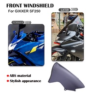 Motorcycle windscreen visor windshield screen deflectors screen double bubble windshield For GIXXER 