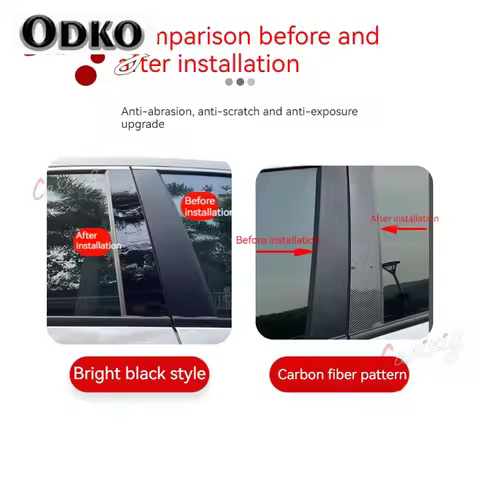 Carbon Fiber For BMW F30 F20 G20 E90 F10 E60 G30 E46 E61 X5 E70 X1 X3 Car Body B C Pillars Post Cove
