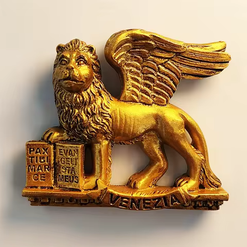 Italy，Venice，Camelion，3D Stereoscopic，Tourism souvenirs，Resin painting，Decoration home，Refrigerator 