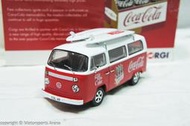【特價現貨】1:43 Corgi VW T2 Camper Coca Cola Surf Van 可口可樂