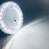 ไฟเพดานติดรถยนต์ ไว้ต่อไฟหลังคาเพิ่มความสว่าง มี 12v กับ 24v เม็ดไฟ 24led  36led 42led CAR สีขาว GT