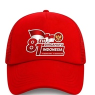 TRUCKER NET HAT 81 TH DIRGAHAYU INDONESIA/ NET HAT 17 AUGUST 2026