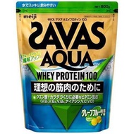 預訂 Meiji Savas Aqua Whey Protein 100 西柚味 800g 購自日本 明治 乳清蛋白粉 健身補充品