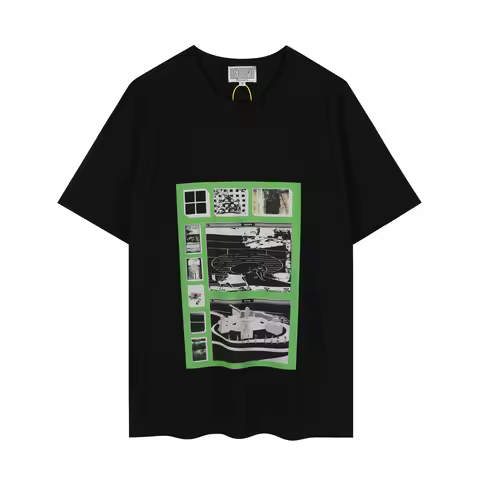 Black CAVEMPT Vintage T-Shirt Men Women High Quality CAV EMPT Printed Pattern Top T Shirt Tee