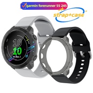 garmin forerunner 55 245 case Screen protector garmin forerunner 55 strap Silicone strap garmin fore