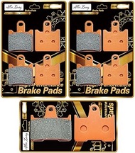 High-Performance Motorcycle Brake Pads - Carbon Fiber, Low Noise, Compatible with Fit for Kawasaki C