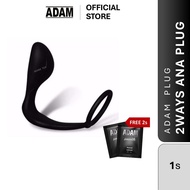 Adam Ana Sex Toy For Men g-spot 2 way butt plug sex toy