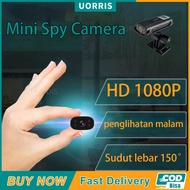 Spy Camera Mini 1080P Baterai Internal FHD 2MP Kamera Cctv Mini Spy Cam Kamera Terbaik Pengintai Min