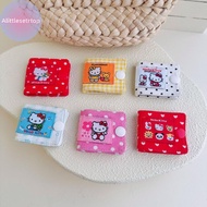 Alittlesetrtop Sanrio Hello Kitty Fabric Data Cable Storage Clip Handmade KT Data Cable Charging Cab
