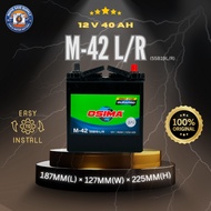 OSIMA M42 M42L M42R EFB Stop Start Car Battery 55B19L | MF Maintenance Free Produa Myvi Bezza Ativa 