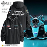 🏎️ เสื้อแข่งรถ F1 2023 ใหม่ Jaguar TCS Team FE Electric Formula Racing Suit Jacket เสื้อแจ็คเก็ตสามในหนึ่งเดียวที่กำหนดเองสำหรับผู้ชาย ชุดลำลองกลางแจ้ง