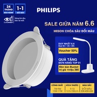 PHILIPS Meson deep reflector ceiling LED light 7W, 9W, 13W, 17W - changing light color - Projection 