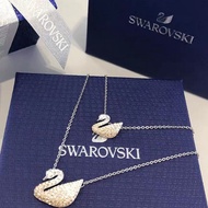 【SALE  พร้อมส่ง Swarovskiแท้ สร้อย swarovski ของแท้ ของแท้ 100% สร้อยคอจี้หงส์ swarovski necklace แท้ Swarovski Classi สร้อยคอเงิน One