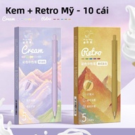 KABAXIONG | Bút Bi Ghi Chú Nhiều Màu Moody Color Series