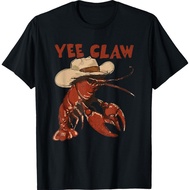 Yee Claw Funny Vintage Crawfish Boil Cajun Seafood Festival T-Shirt