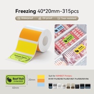 【Freezing Label】NIIMBOT B1/B1Pro/B2/B2Pro/B21/B21Pro/B3S/B31/B4 Freezing Label Sticker Refrigerator