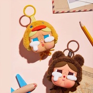 POPMART CASE CRYBABY CRYING AGAIN HEADPHONE KEYCHAIN (GENUINE AVAILABLE IN HANOI)