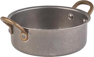 APS Snackholder 40786 Serving Pot Stainless Steel Diameter 14 cm Height 5 cm 0.55 Litres Antique Sta