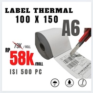 Termurah Kertas Thermal 100x150 - Label Thermal 100x150, Kertas