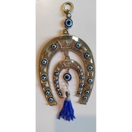 Horse Shoe Evil Eye Wall Deco