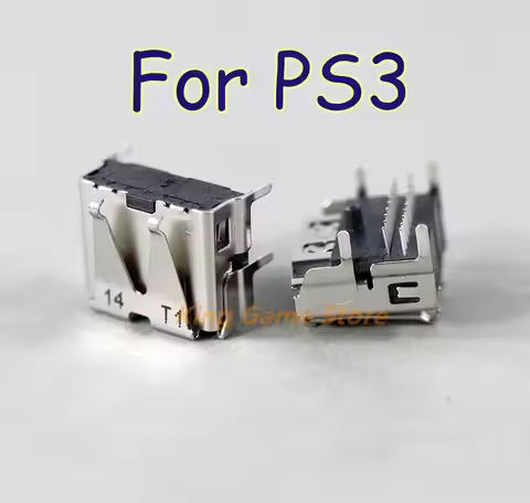 10pcs Original New For PlayStation 3 PS3 3000 4000 Controller HDMI-compatible Port Socket Interface 