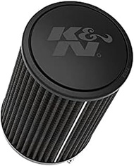 K&N Universal Clamp-On Air Filter: High Performance, Premium, Washable, Replacement Filter: Flange D