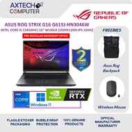 Asus ROG Strix G16 G615J-HN3046W 16'' WUXGA 165Hz Gaming Laptop ( i5-13450HX , 16GB, 1TB, RTX5050 8G